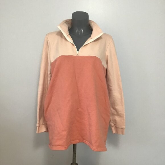 Blondie Apparel Classic Mountain Sweater Peach/Tawny Size M - Picture 1 of 10